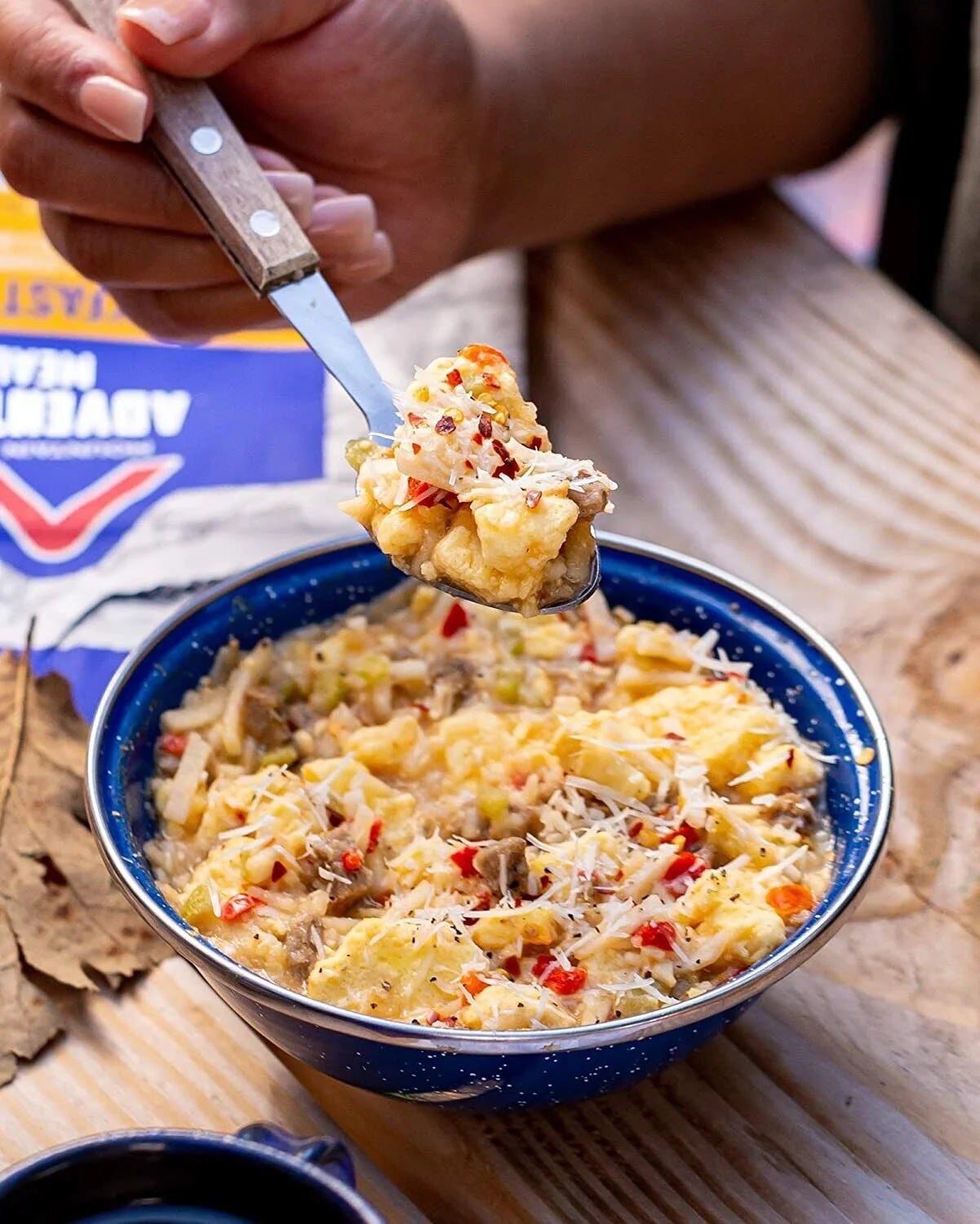 (6 Pouches) Survival Backpacking & Camping Emergency Food Breakfast Skillet with 30 Years Shelf Life Gluten Free ✅