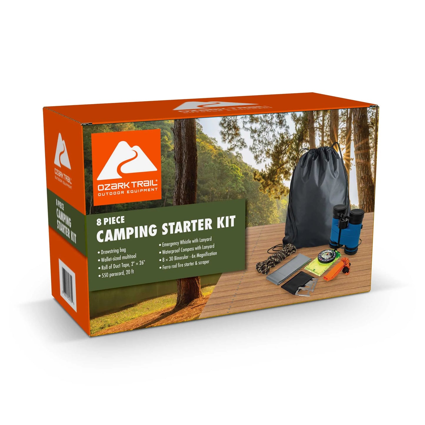 (2 Pack)  Camping Starter Set - Includes 8 Items