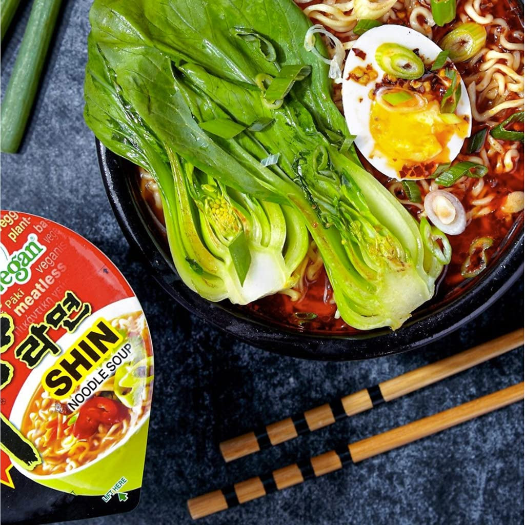 Shin Ramyun Vegan, 2.64 Ounce, Pack of 6