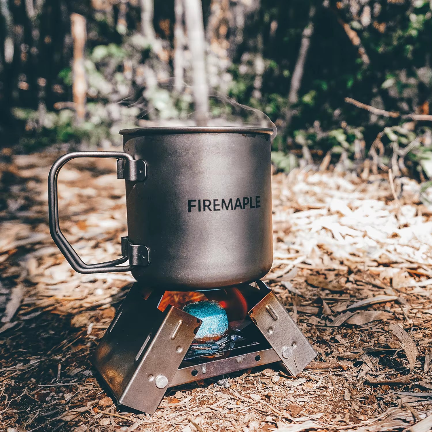 Fire Maple Alti Titanium Cup Ultralight Camping Mug with Scale Foldable Drinkware Coffee Hiking Backpacking Camp 300/600/900ML
