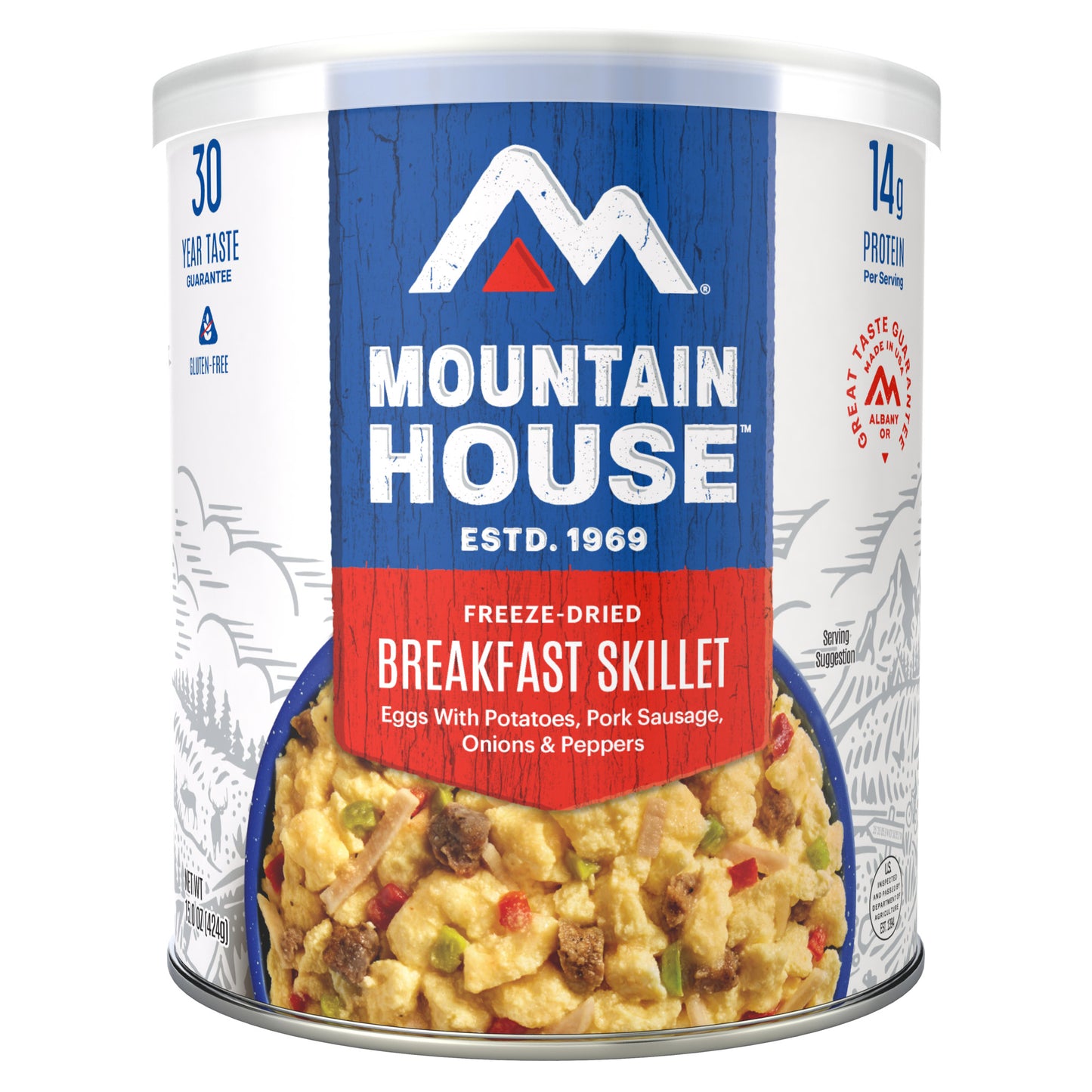 Mountain House Freeze Dried Breakfast Skillet, 6-Count (48 Total Servings)