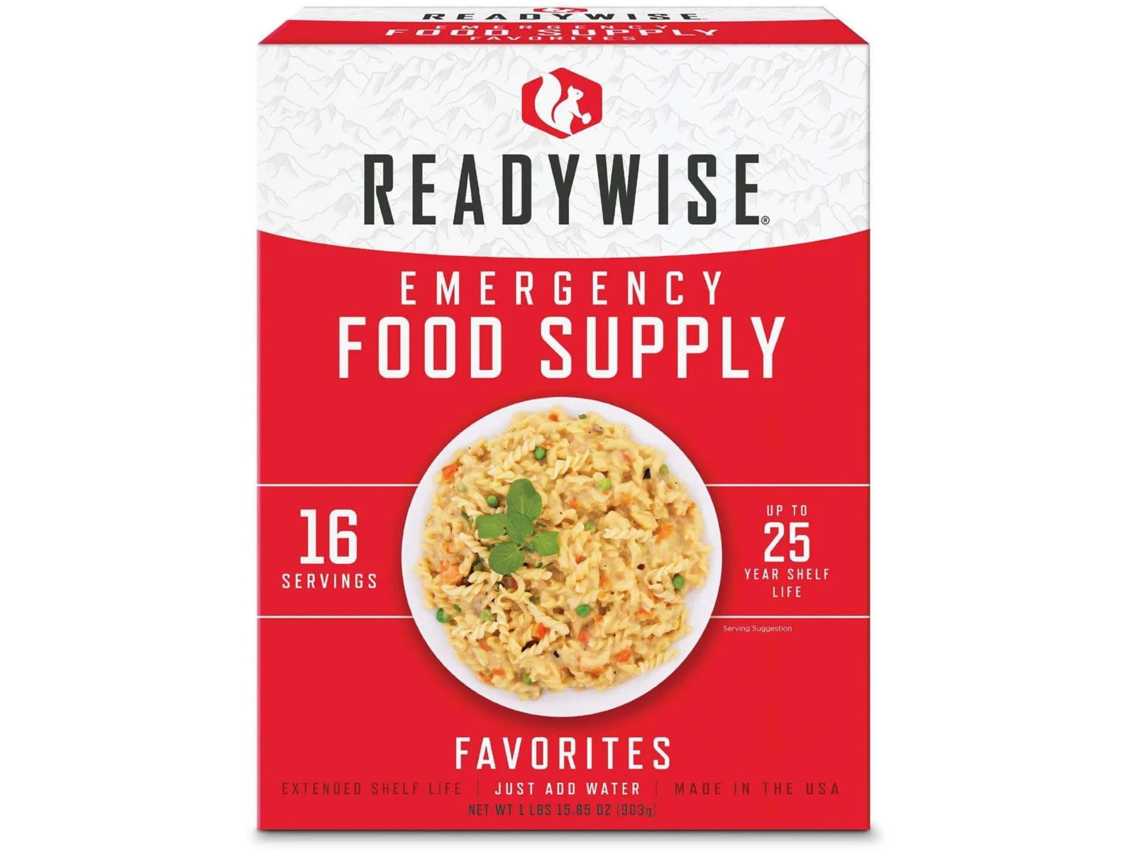 Ready Wise Emergency Food Supply, 16 Servings