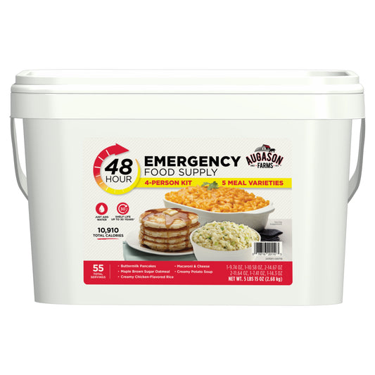 (2 Pack) (2 Pack)  48-Hour 4-Person Emergency Food Supply, 95 Oz