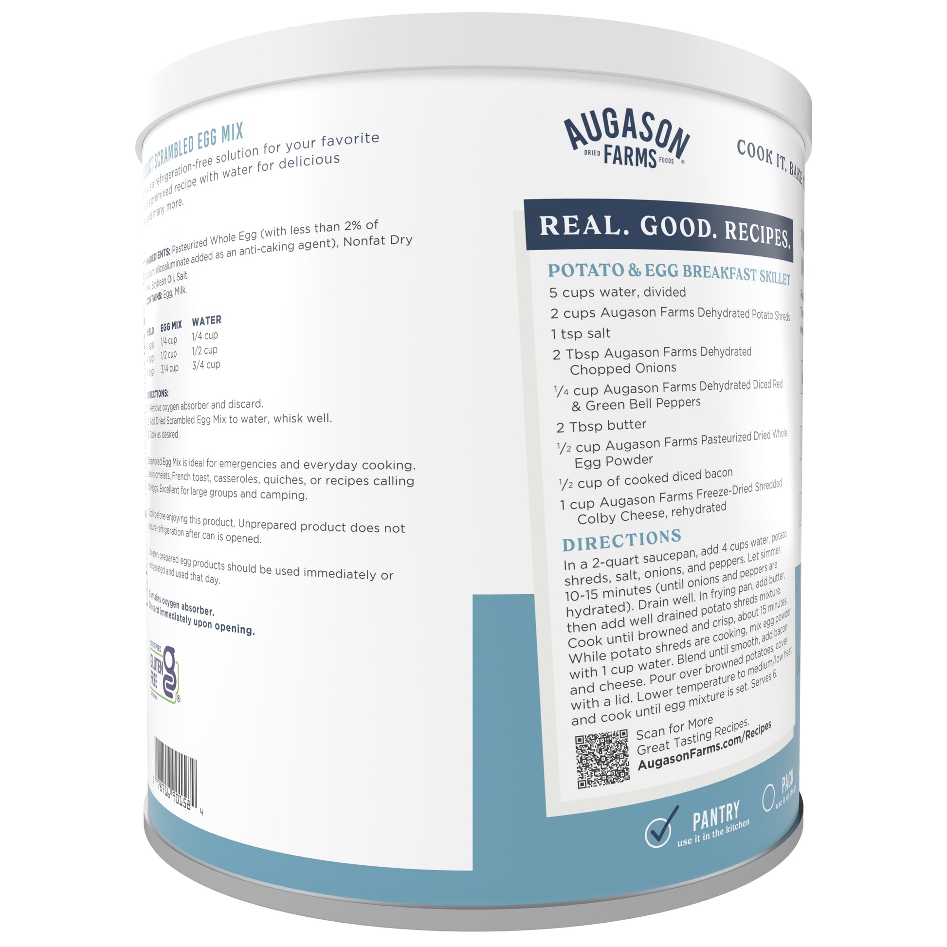 (3 Pack)  Scrambled Egg Mix Large Can