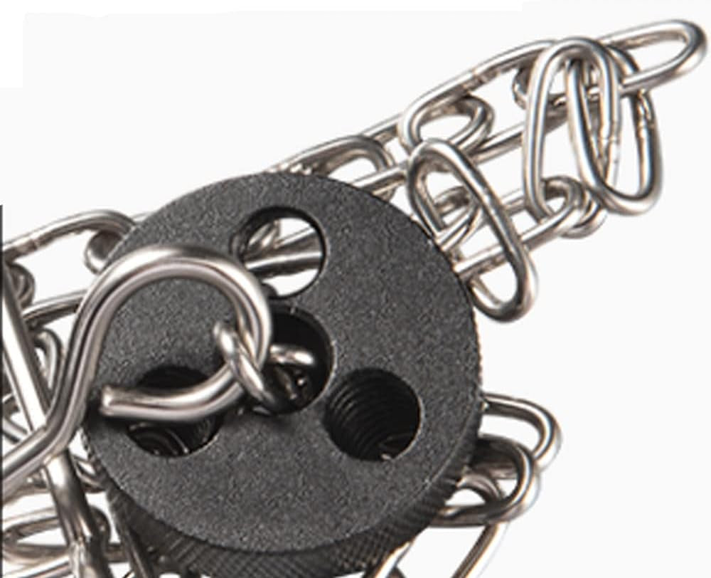 31.5" Camping Tripod 3 Sections Aluminum Telescopic Campfire Tripods Portable Outdoor Cooking Tripod with Adjustable Suspension Chain and Carrying Bag for Camping(Black)