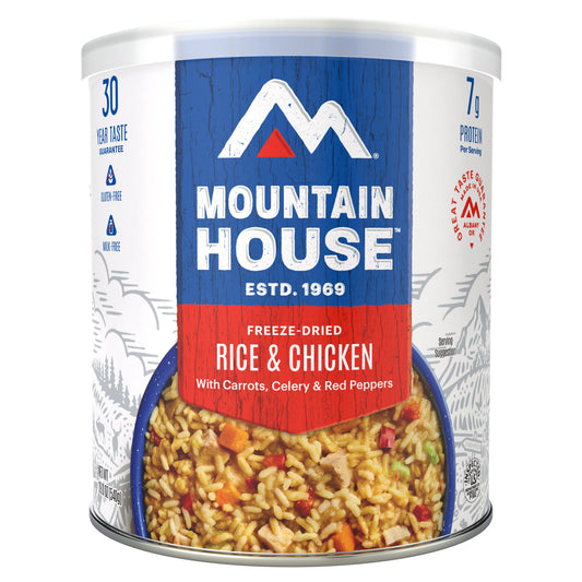 Mountain House Freeze Dried Rice & Chicken 6-Count (54 Total Servings)