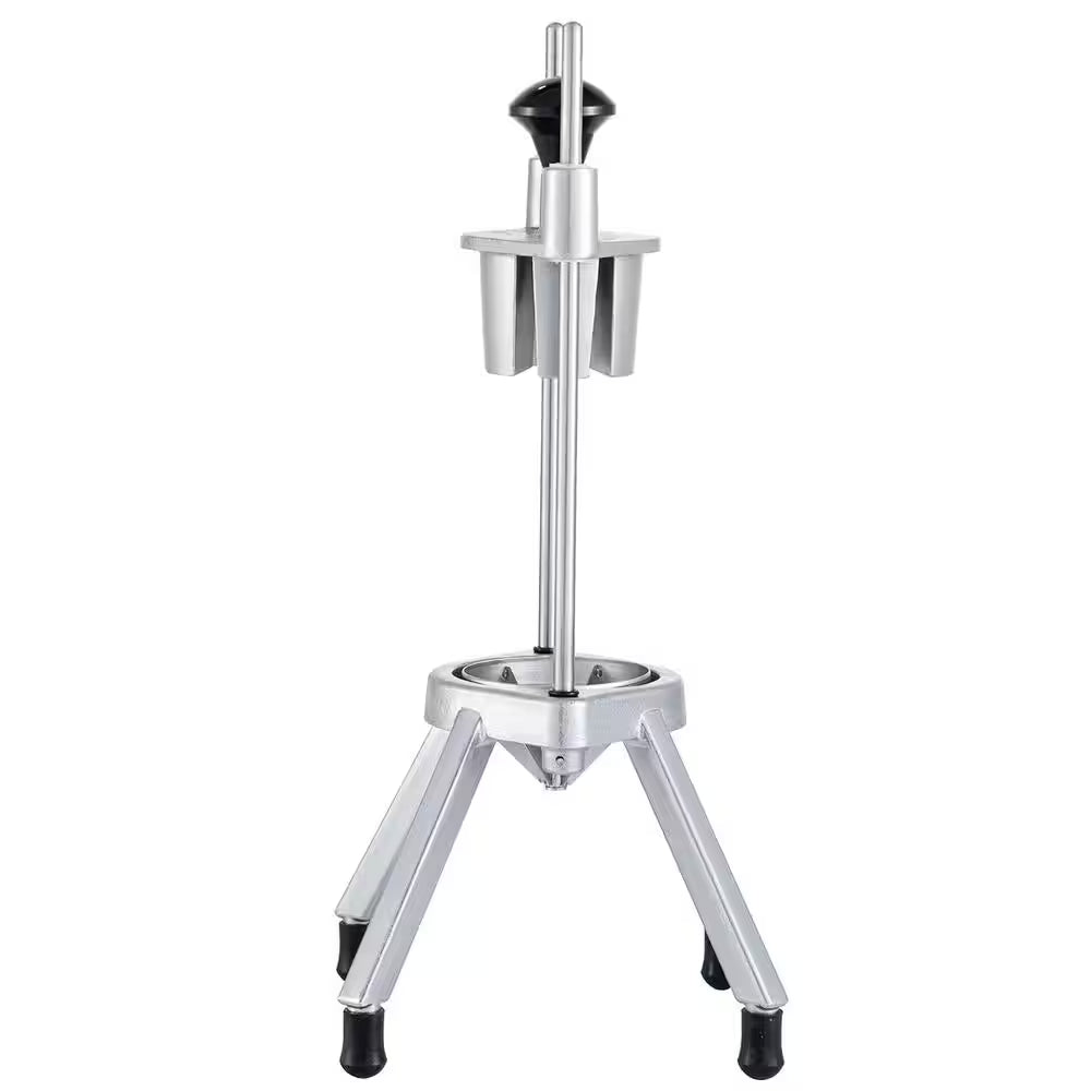 6-Section Commercial Wedger Stainless Steel Blade Fruit Lime Slicer Lemon Cutter for Home Bar Restaurant, Sliver