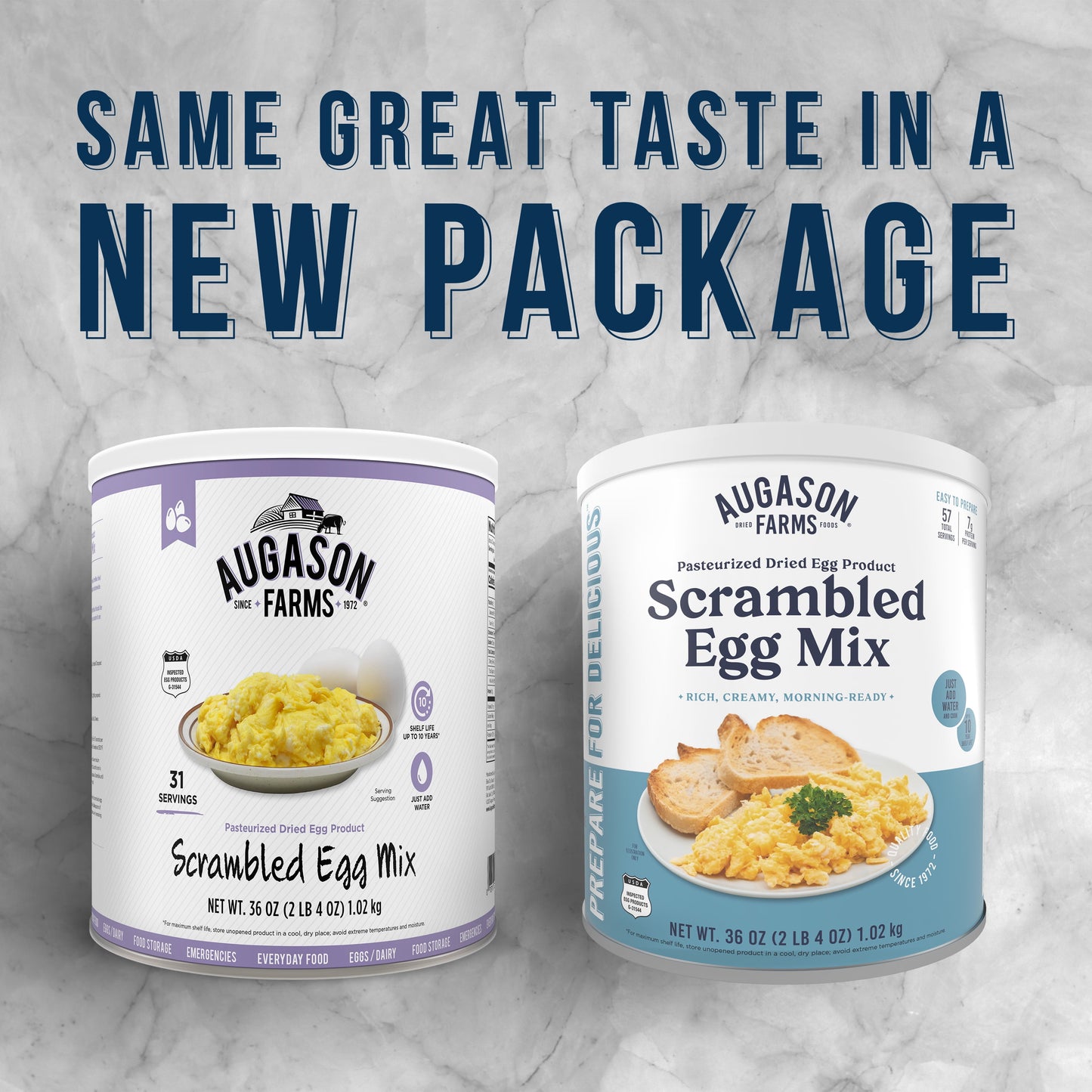 (3 Pack)  Scrambled Egg Mix Large Can