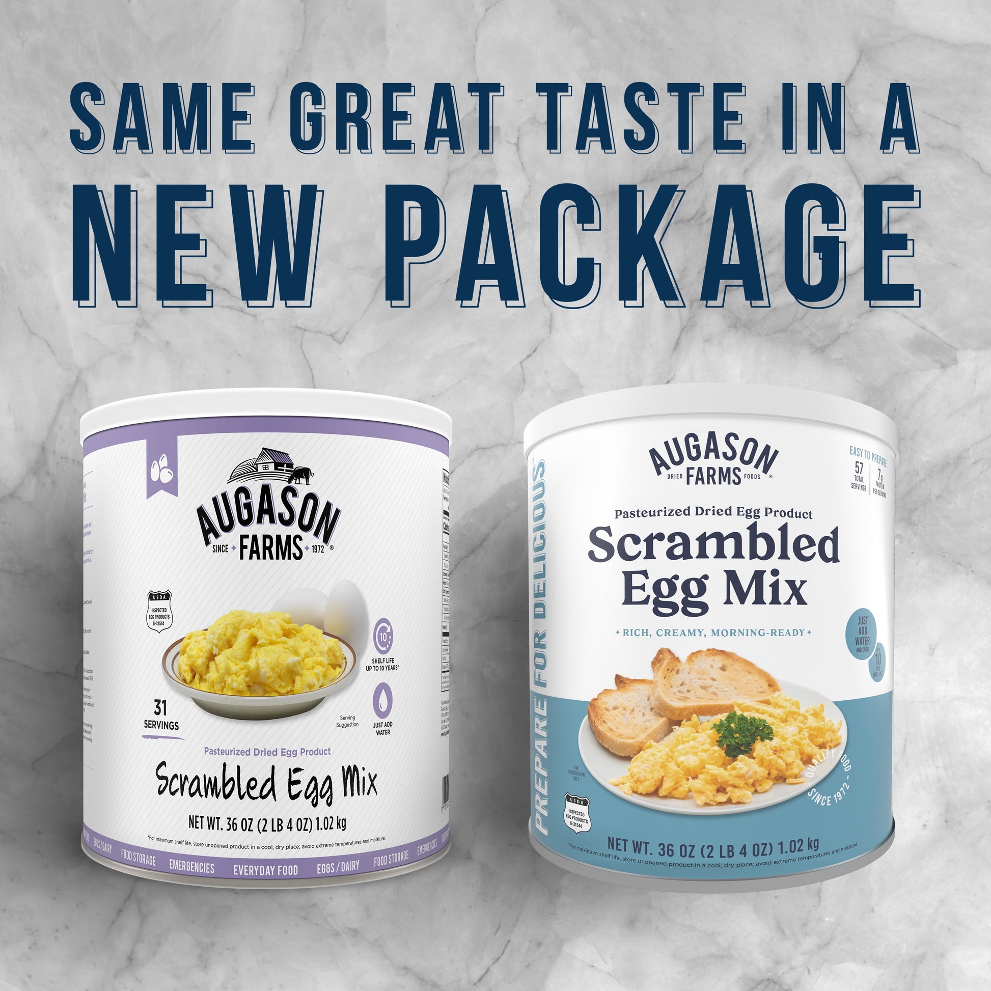 (3 Pack)  Scrambled Egg Mix Large Can
