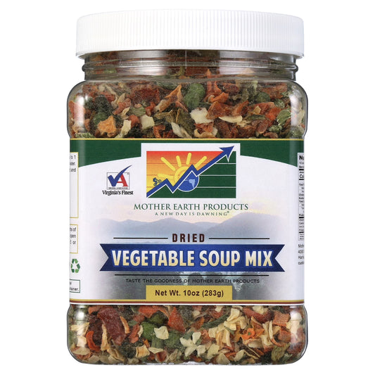 Dehydrated Vegetable Soup Blend, Jar