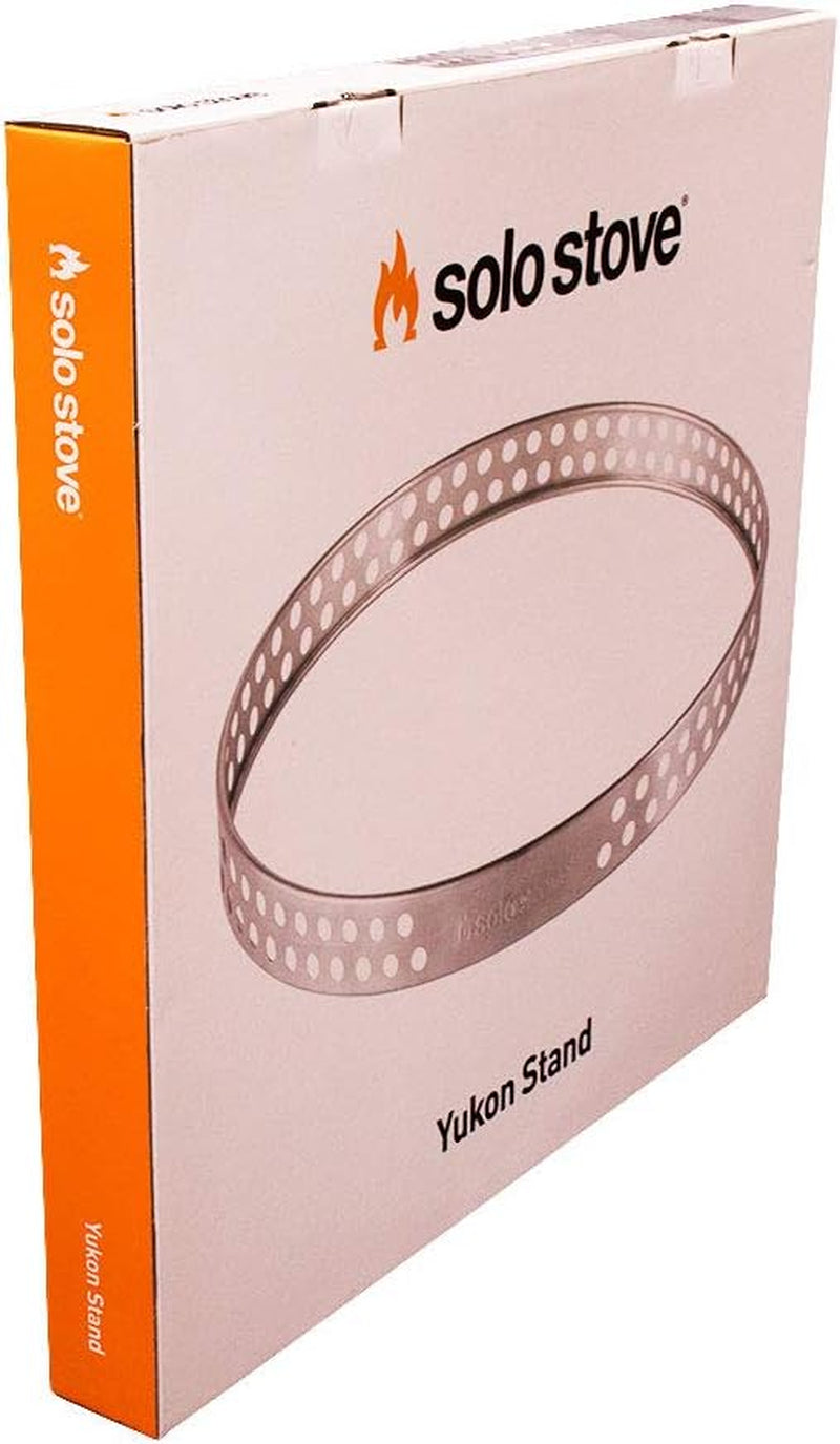 Yukon Stand - Durable 304 Stainless Steel, Heat-Resistant, Portable Elevated Fire Pit Accessory for Safe Use on Decks and Camping - Ideal for Smokeless Fire Pits and Outdoor Fireplaces