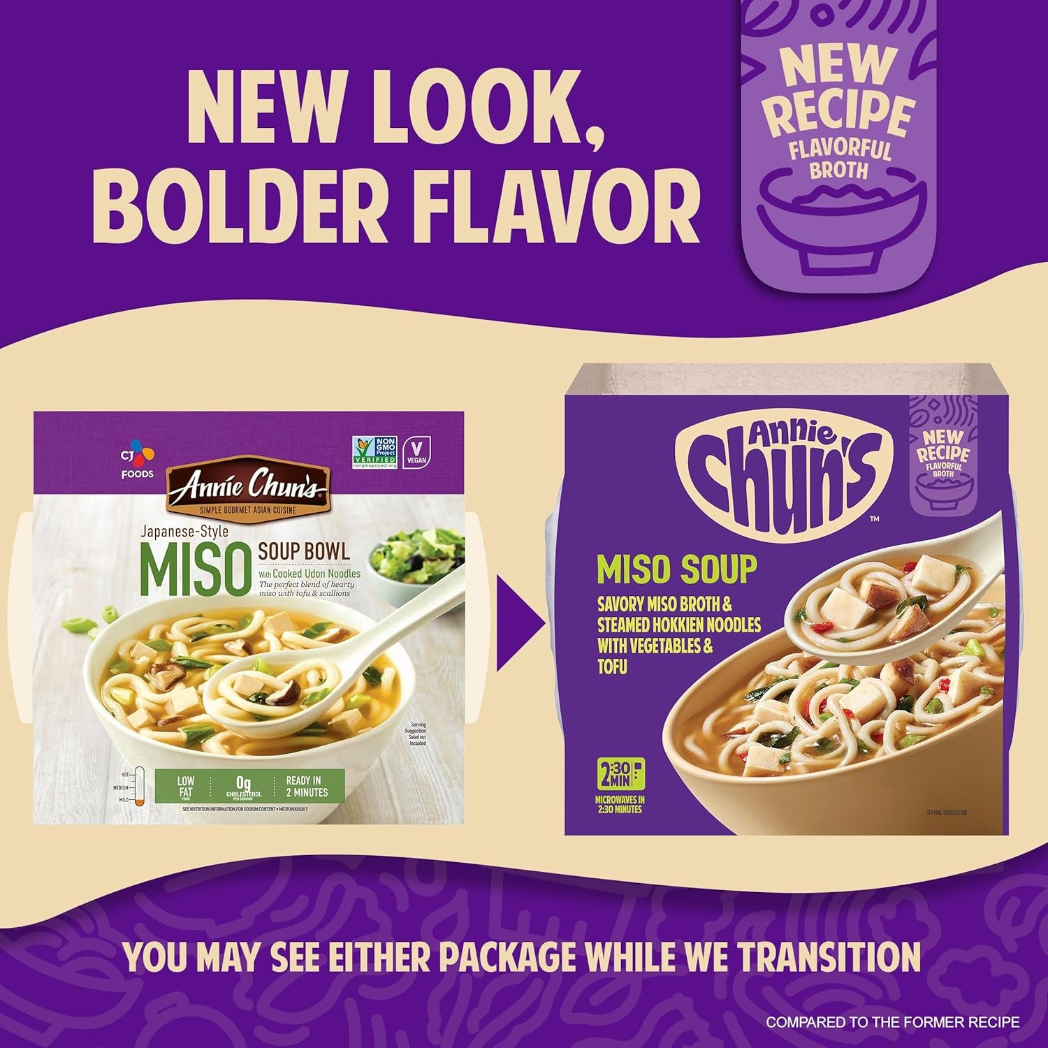 Soup Bowl, Japanese Style Miso, Non GMO, Vegan, 5.9 Oz (Pack of 6)