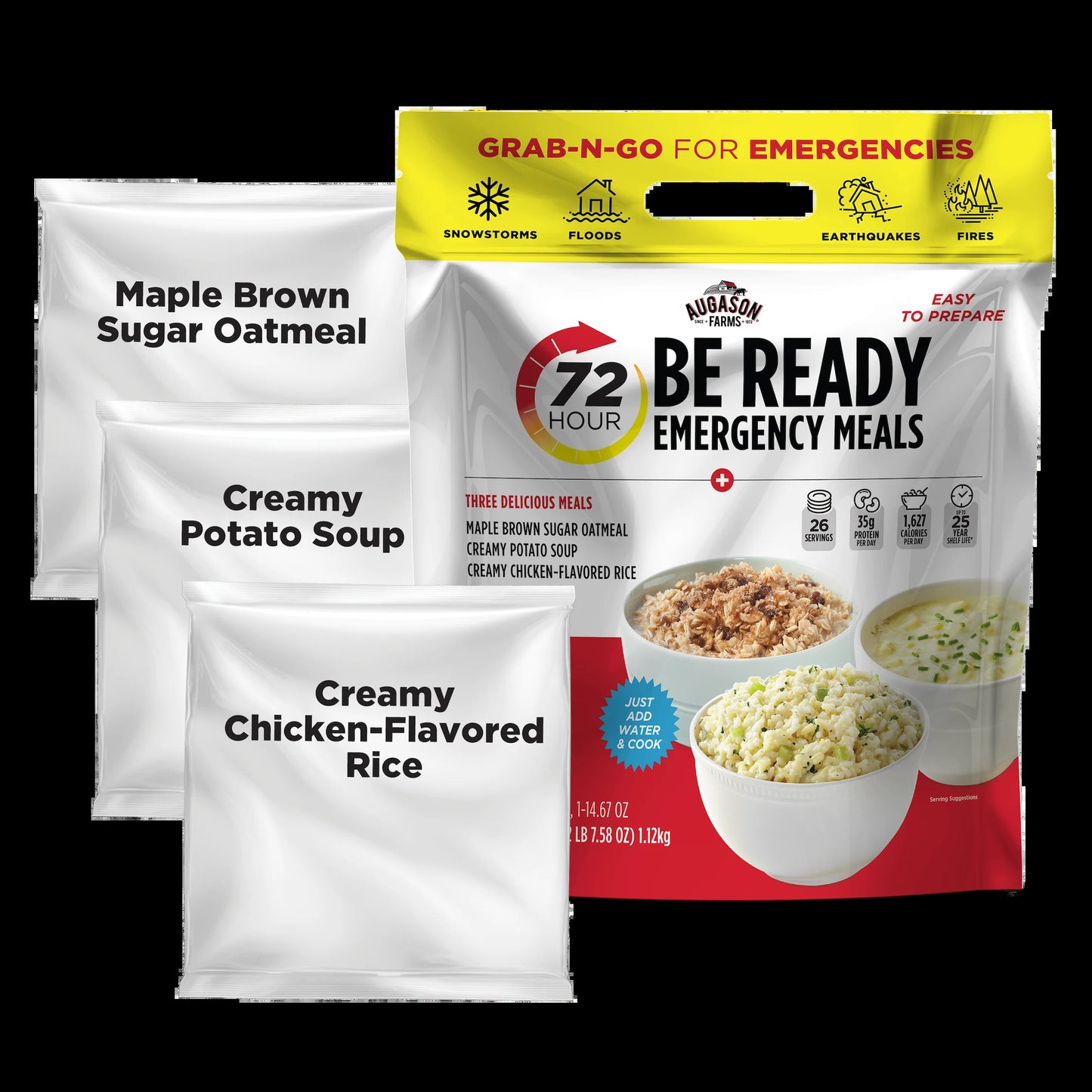 72-Hour BE READY Emergency Meals