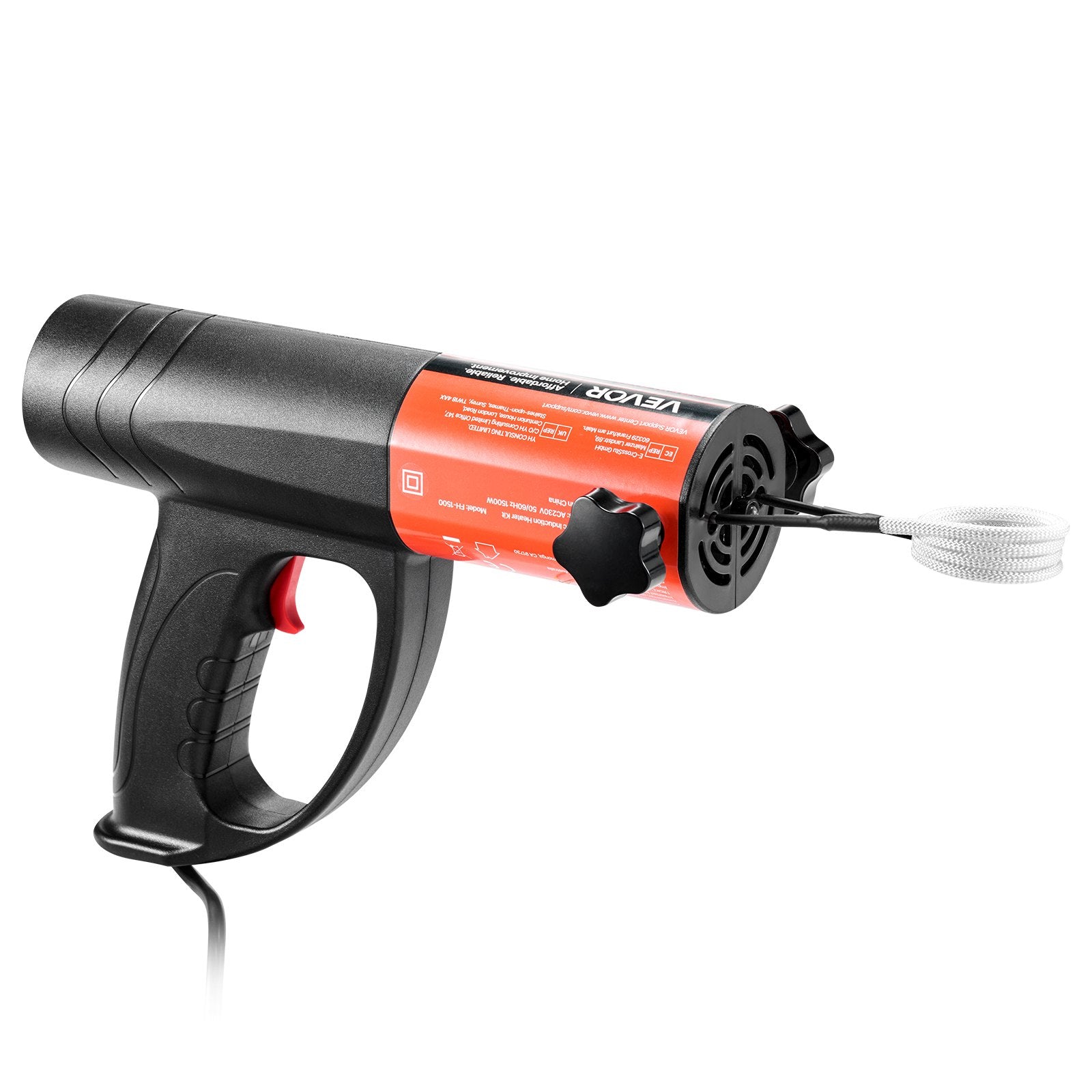 Induction Heater Bolt Removal Tool 1500W 110V Handheld Kit W/ 8 Coils & Case