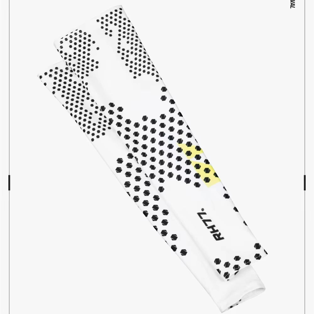 Cycling Arm Warmers Man Protective Hand Cover Cycling Cuff UV Covers Compression Sleeve for Arm Bicycle Sports Protective Gear