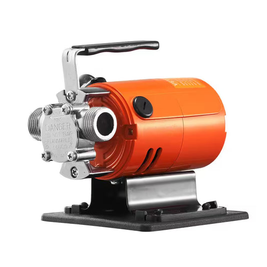 Water Transfer Pump 120- Volt AC 360 GPH 0.1 HP Portable Electric Utility Pump with 6 Ft. Hose for Garden Pool Pond