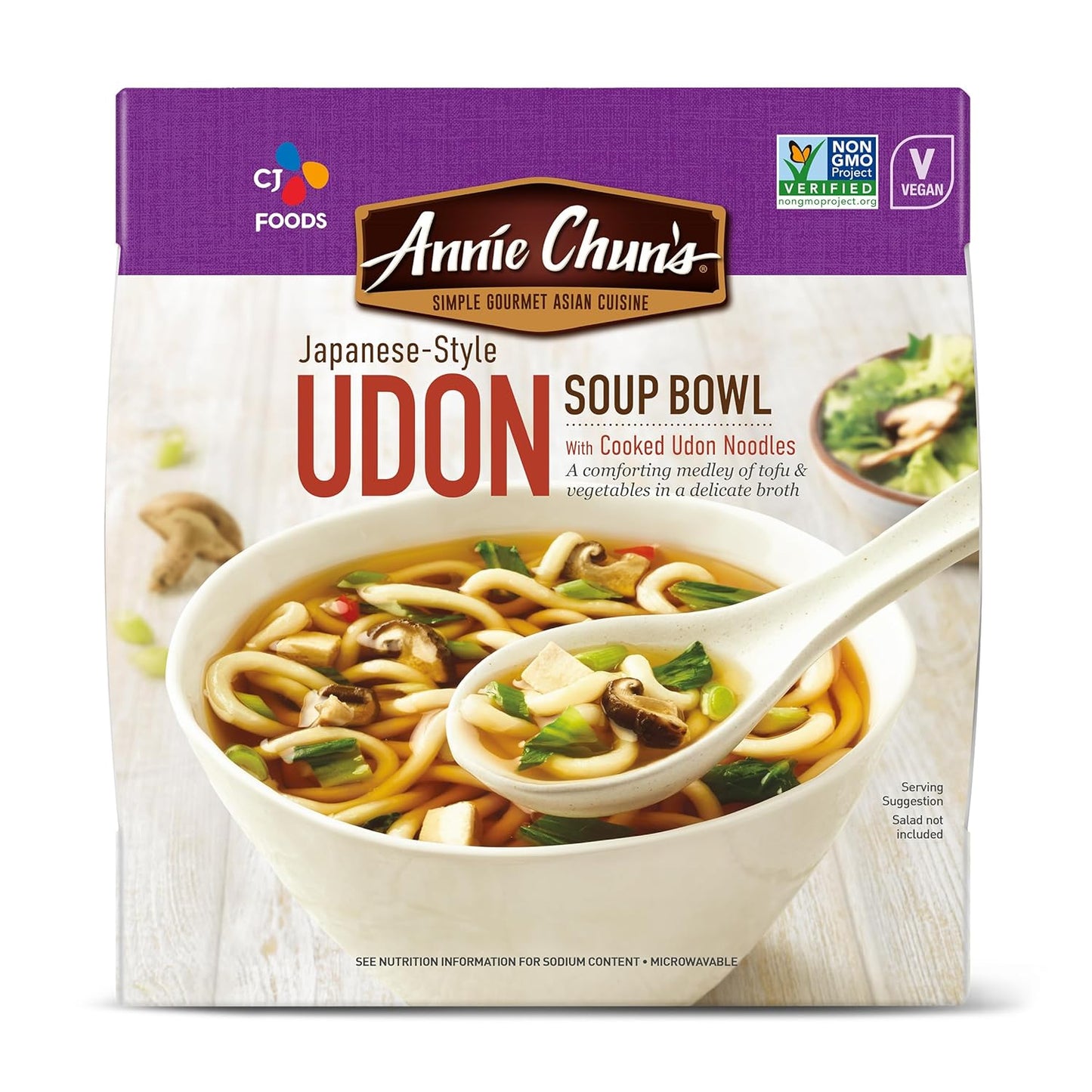 Soup Bowl, Japanese Style Udon, Non GMO, Vegan, 5.9 Oz (Pack of 6)