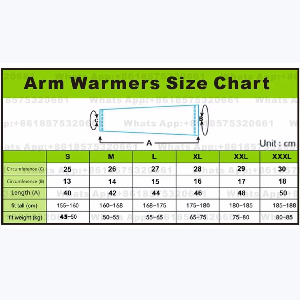 Cycling Arm Warmers Man Protective Hand Cover Cycling Cuff UV Covers Compression Sleeve for Arm Bicycle Sports Protective Gear