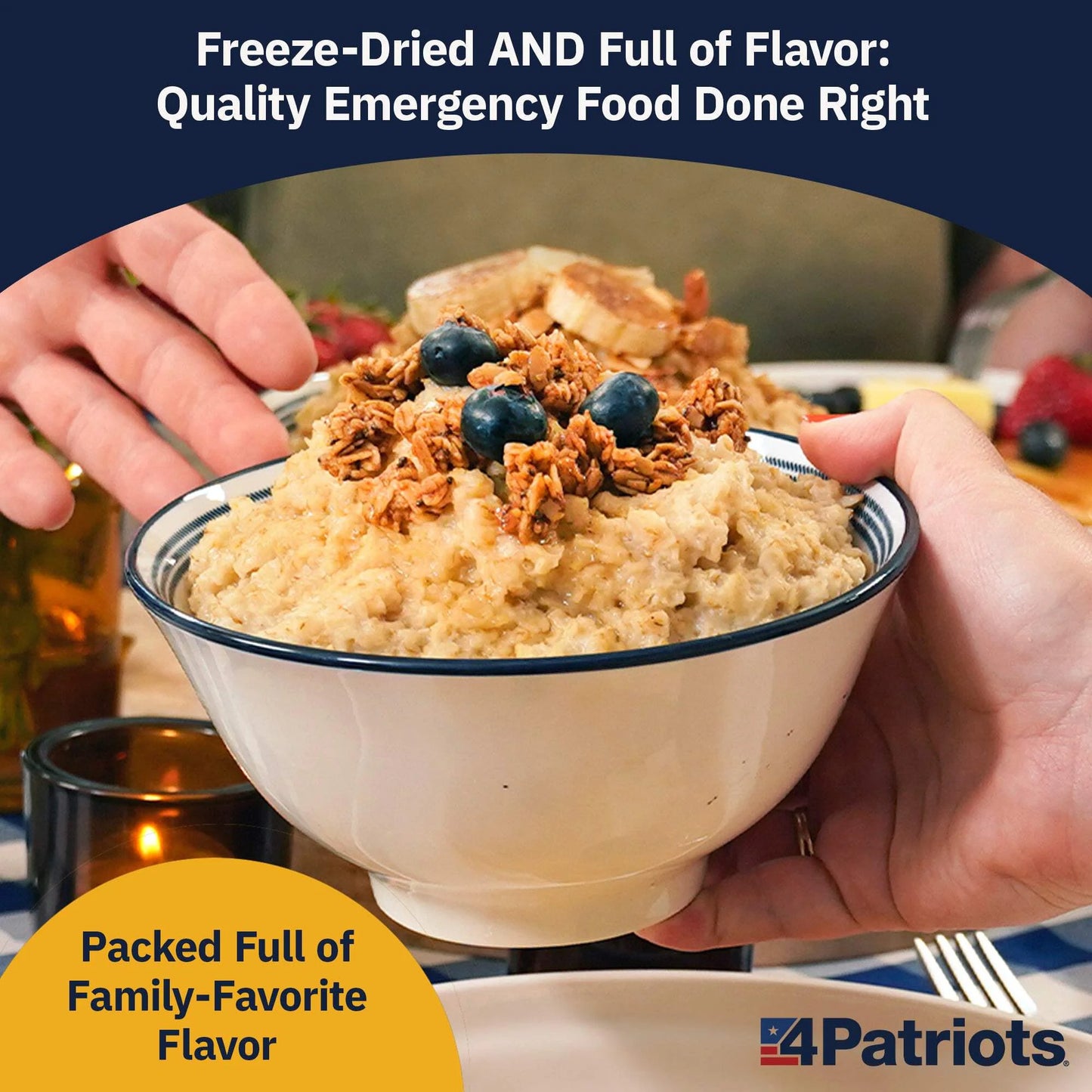 2-Week Emergency Food Supply Survival Kit - Perfect for Camping, Freeze Dried Preparedness Food, Designed to Last 25 Years - 84 Servings of Delicious Breakfast, Lunch, & Dinner