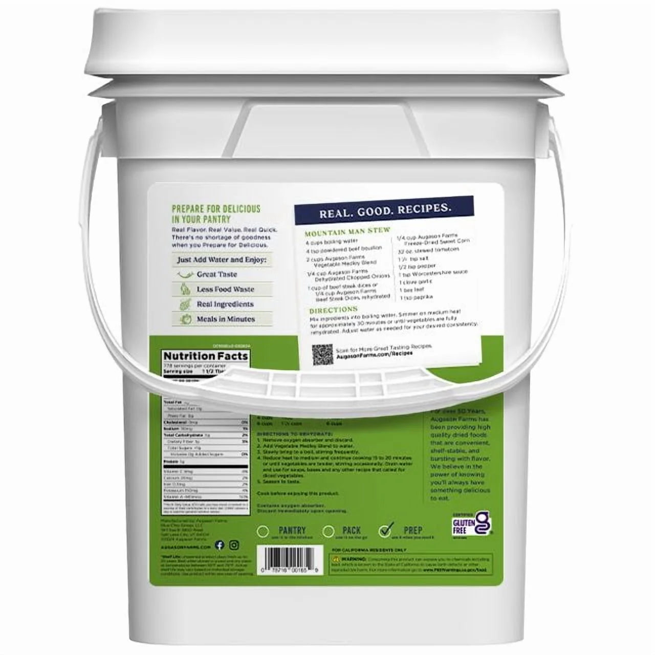 Vegetable Medley PL 4G 12 Lb