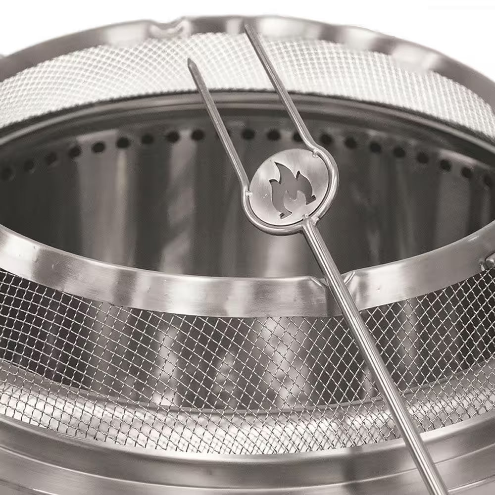 Bonfire Shield 19 In. X 3.75 In. Stainless Steel Spark Arrestor