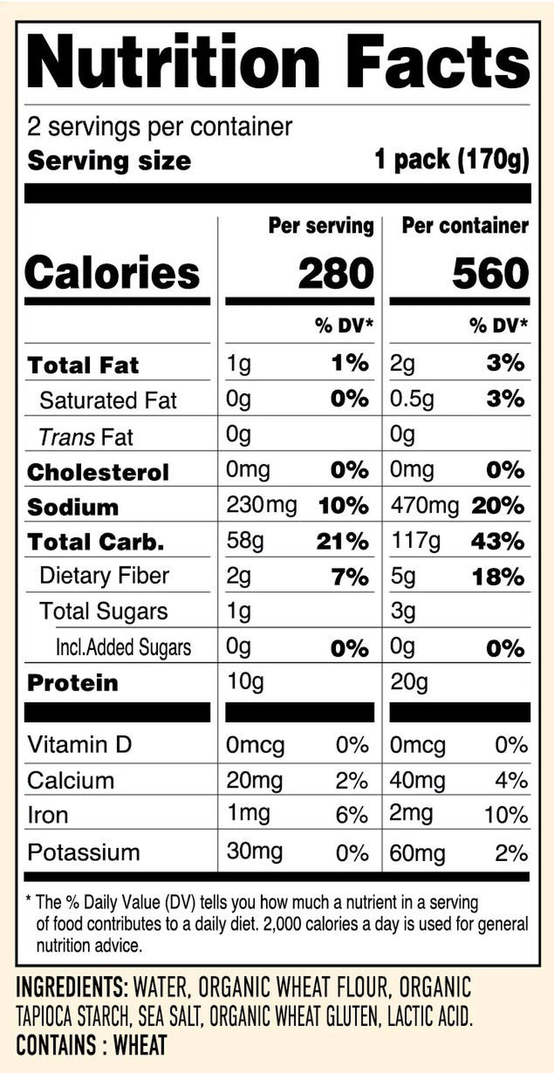 Organic Stir-Fry Noodles, Hokkien, Organic, Vegan, 12 Oz (Pack of 6)