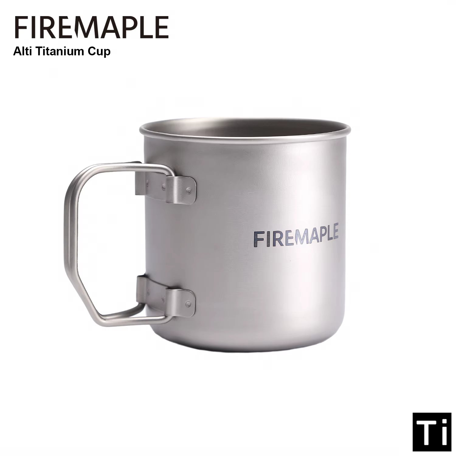 Fire Maple Alti Titanium Cup Ultralight Camping Mug with Scale Foldable Drinkware Coffee Hiking Backpacking Camp 300/600/900ML