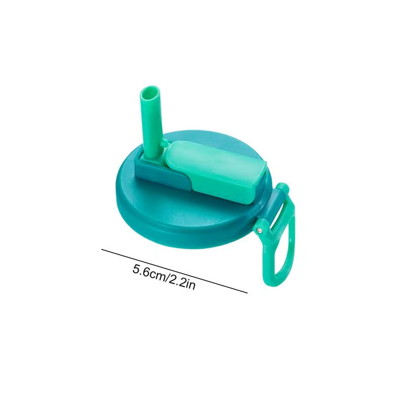 Soda Lid Covers with Straws 4Pcs Beverage Can Protector Silicone Can Covers Beer Bottle Cap Tin Can Cup Soda Leak-Proof Caps