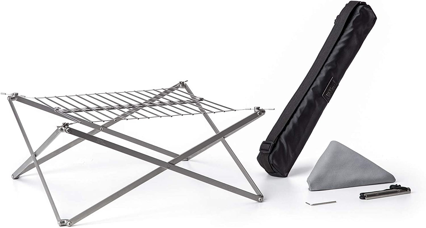 GRILL, Compact Backpack Grill; the Perfect over Fire Grill for Your Next Camping or Backyard Adventure