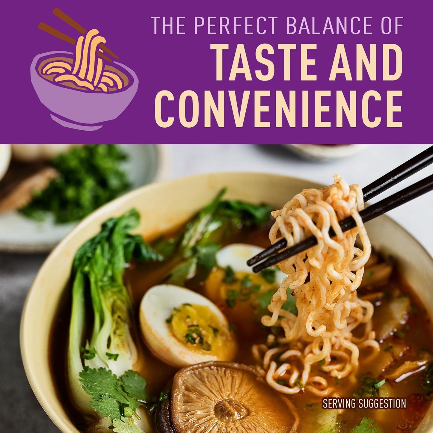 Korean Spicy Ramen, Vegan, Non-Gmo, 5.4 Oz (Pack of 6)