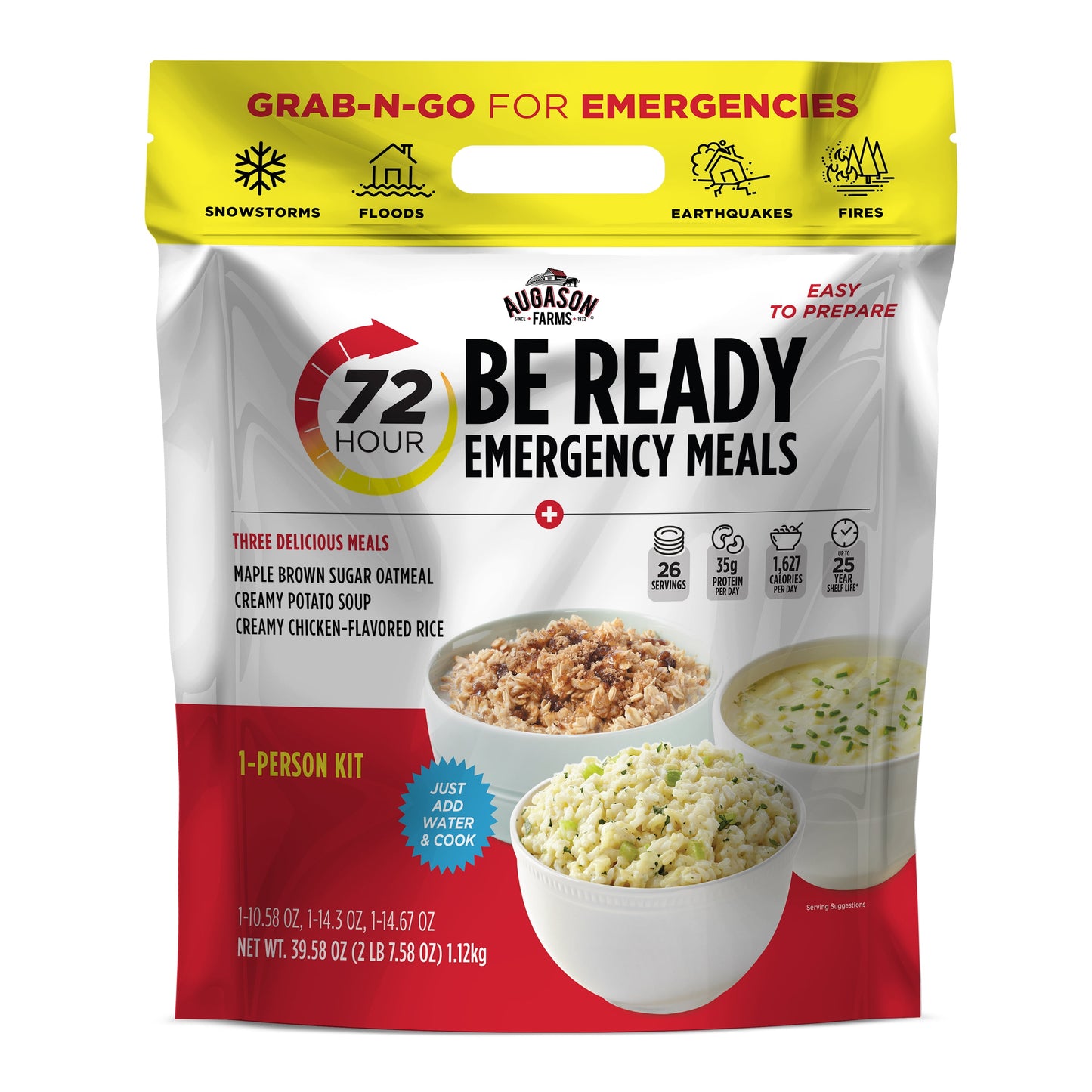 72-Hour BE READY Emergency Meals