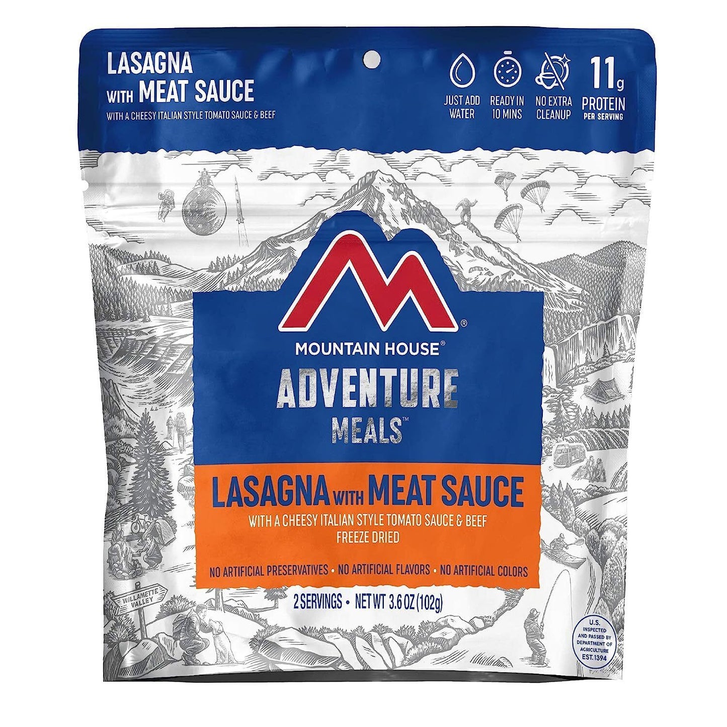 Mountain House Freeze Dried Food Meals Pouches Camp Trail MRE Emergency - NEW!!