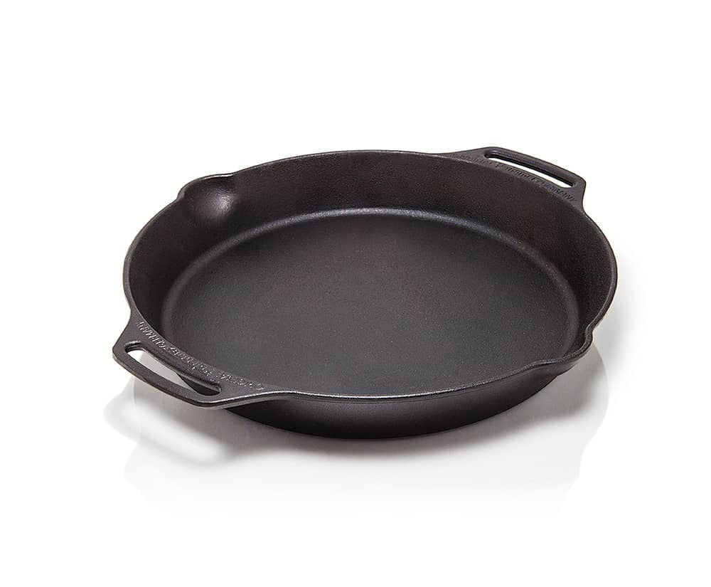 Cast Iron Fire Skillet Camping Cookware with Two Handles Fp20-T 8 Inch