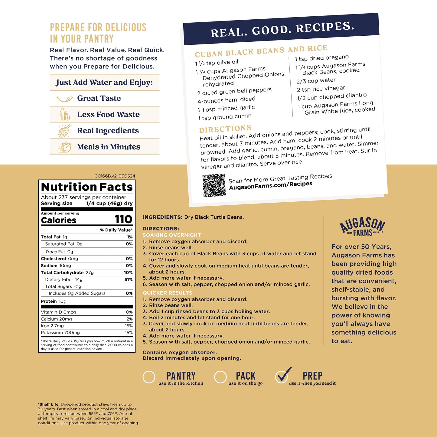 Long Grain White Rice Long Term Food Storage Everyday Meal Prep 4 Gallon Pail