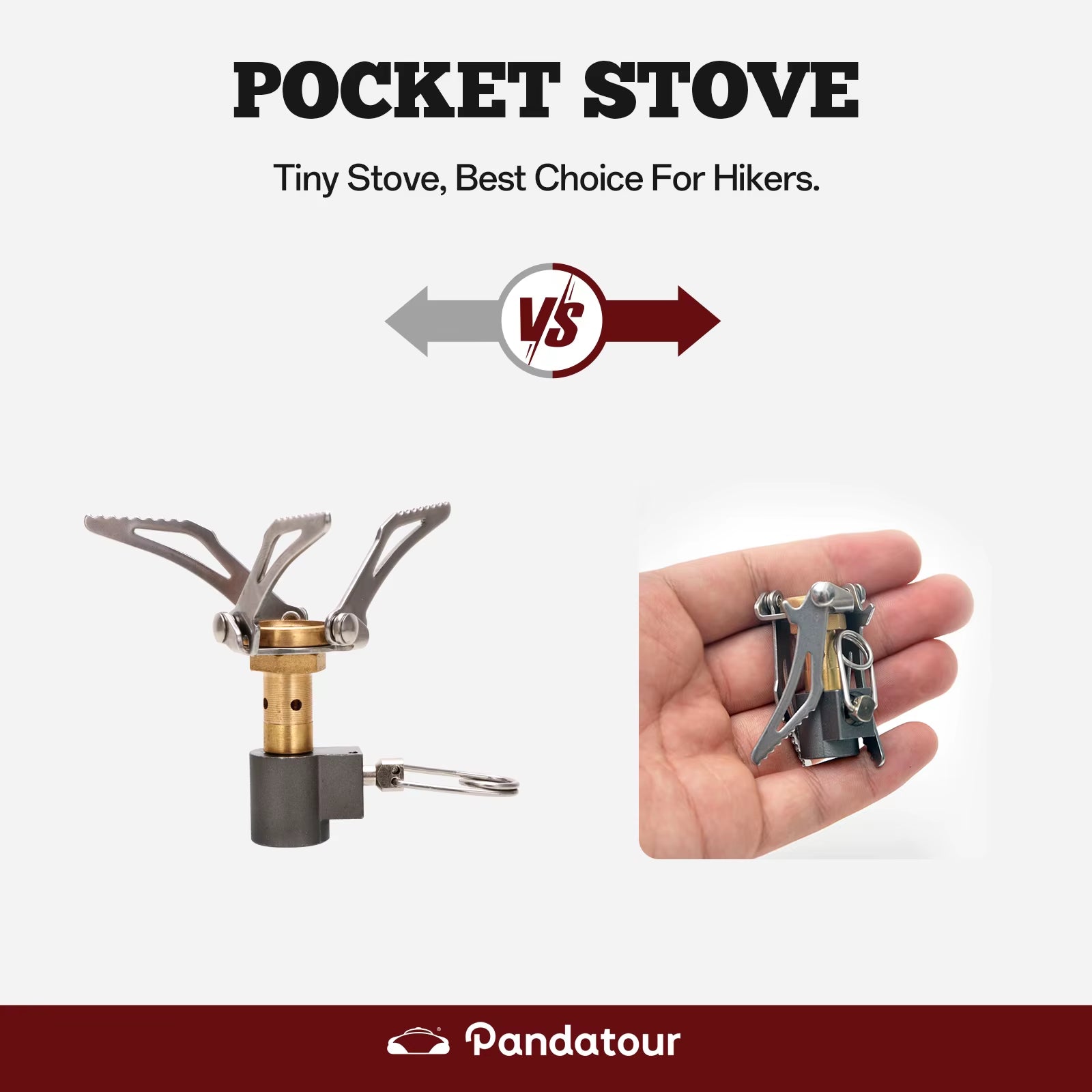 Outdoor High Efficiency Ultralight Stove Fire Heater Camping Gas Burner Hiking Picnic Sturdy Gas Burner Folding Ignite