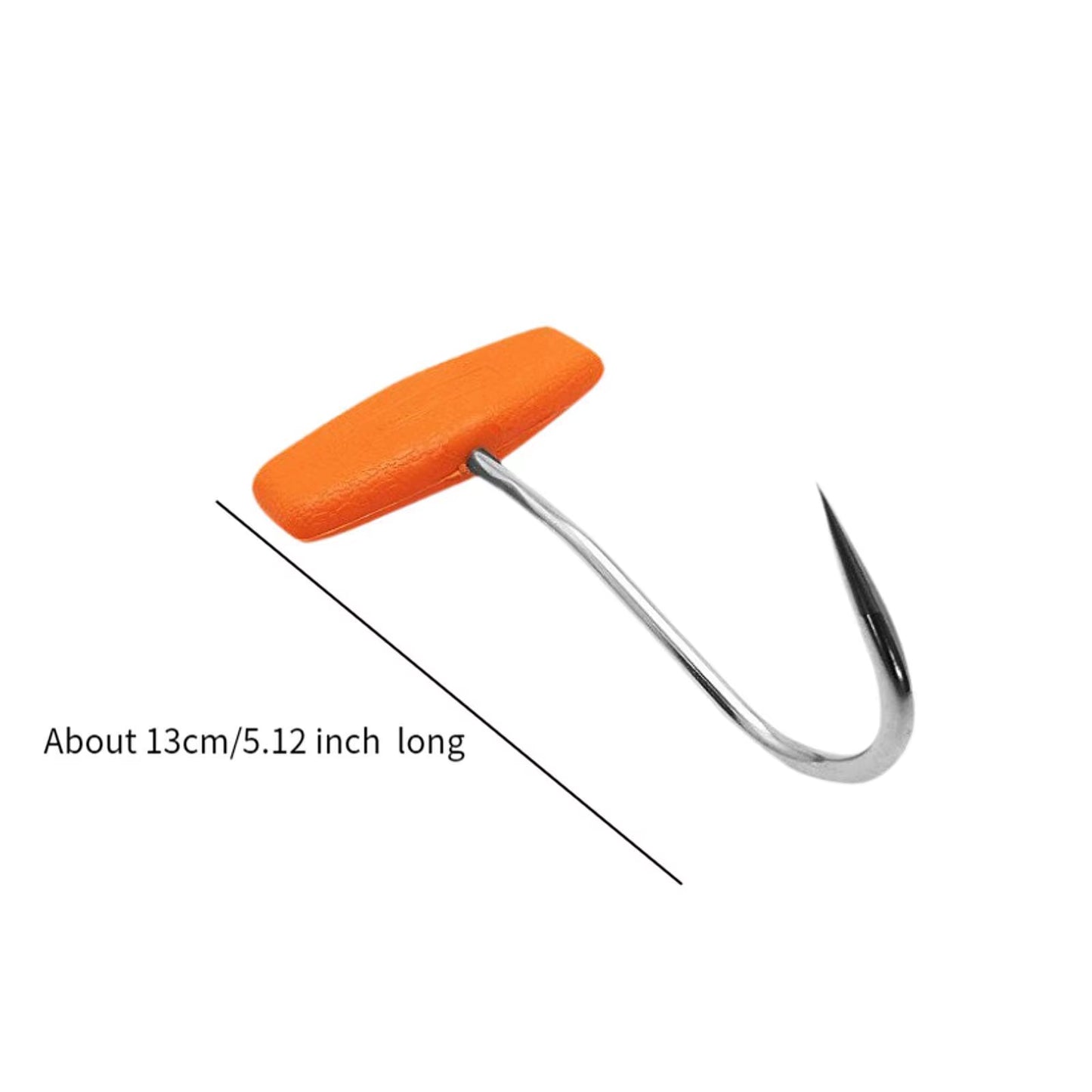 Butcher Meat Hook BBQ Steak Grill Hook for Meat Preps Meat Processer Grocery