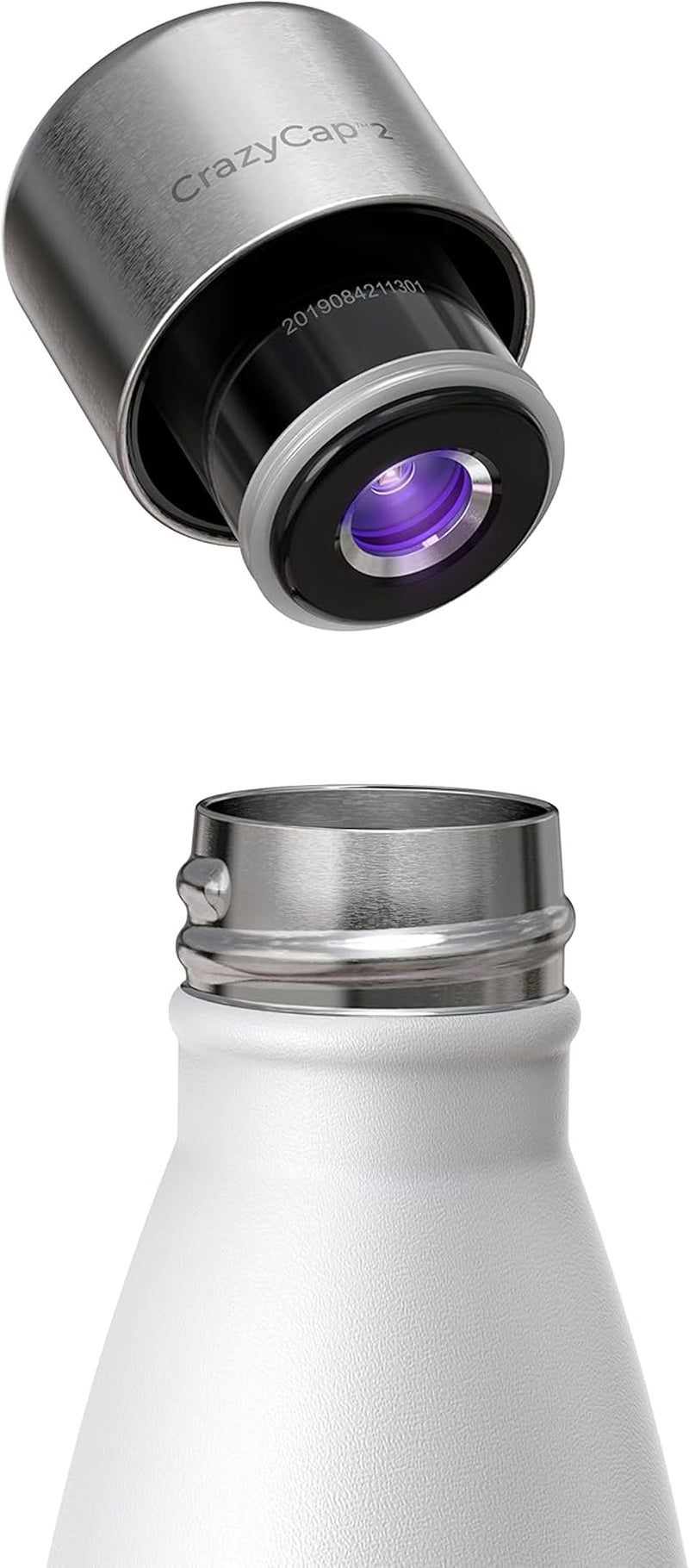 - Award-Winning Self-Cleaning Insulated Bottle with NSF Certified UV Water Treatment System