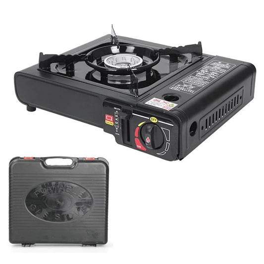 Portable 2900W Cassette Furnace Butane Gas Stove Outdoor Travel Picnic Cooker Camping Hiking Cookware