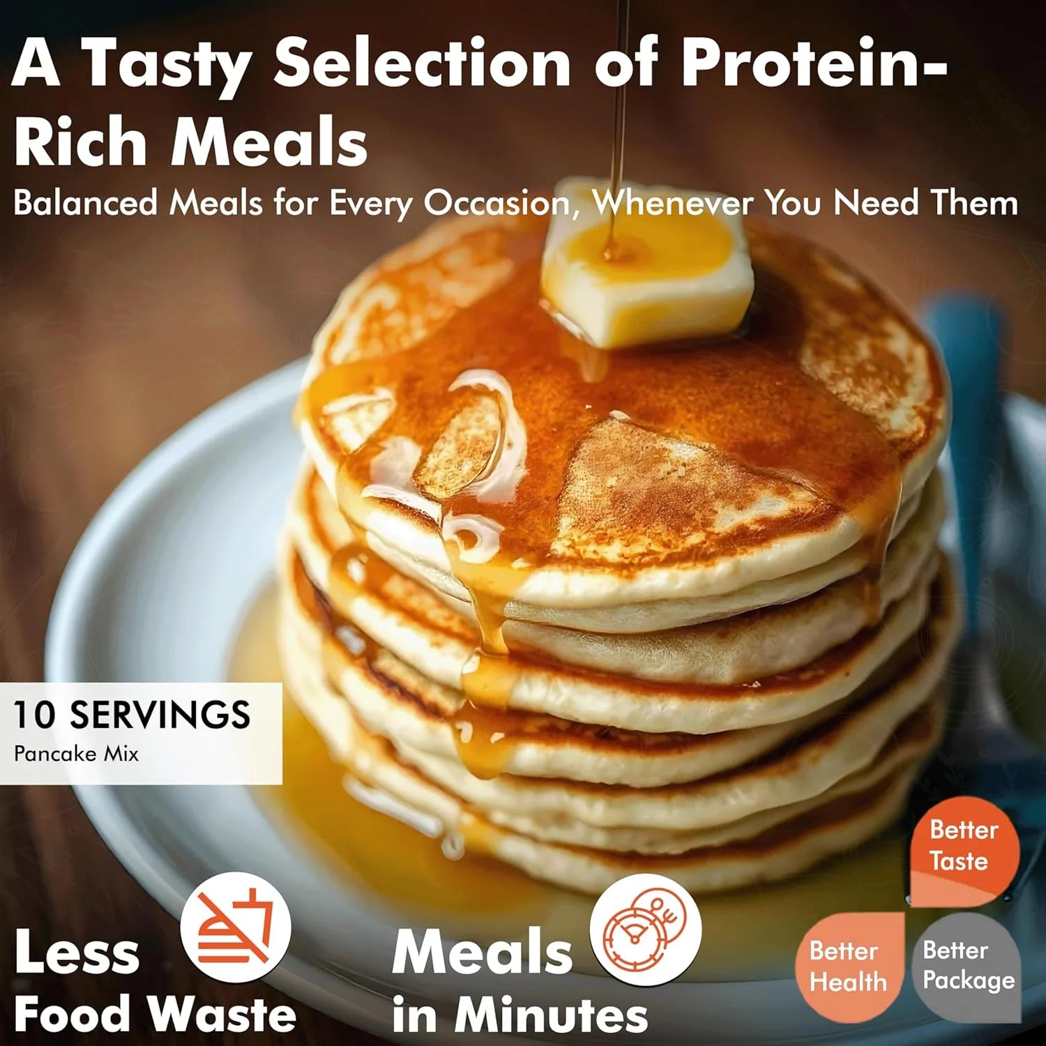 INT-NMFP 144 Meals, Emergency Survival Food Storage Kit, Separate Rations, in a Bucket, 25 plus Year Shelf Life, Gmo-Free