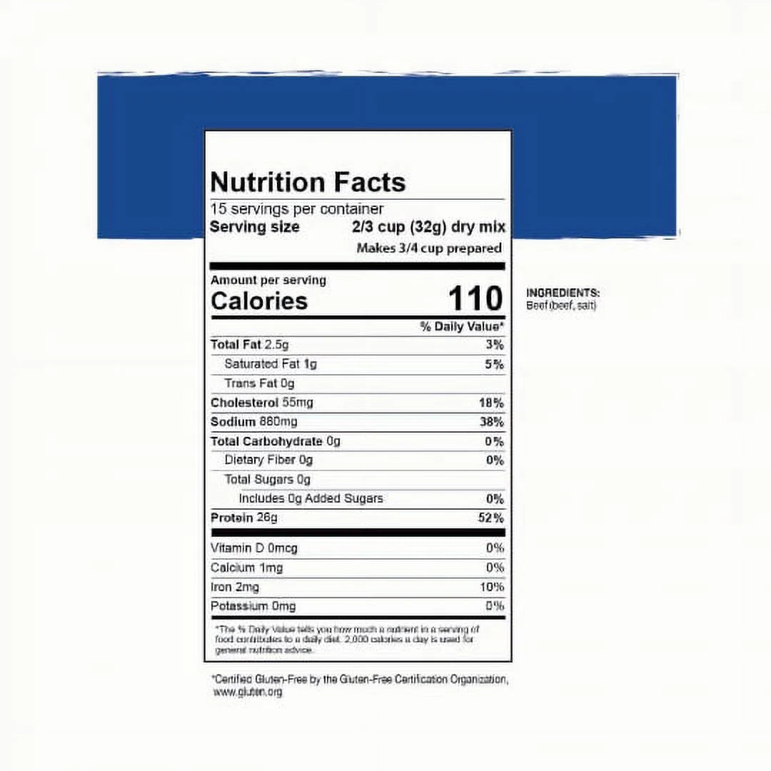 (6 Cans Pack)  Freeze Dried Diced Beef #10 Can Emergency Long Shelf Life Survival Food for Camping, Hiking and Backpacking