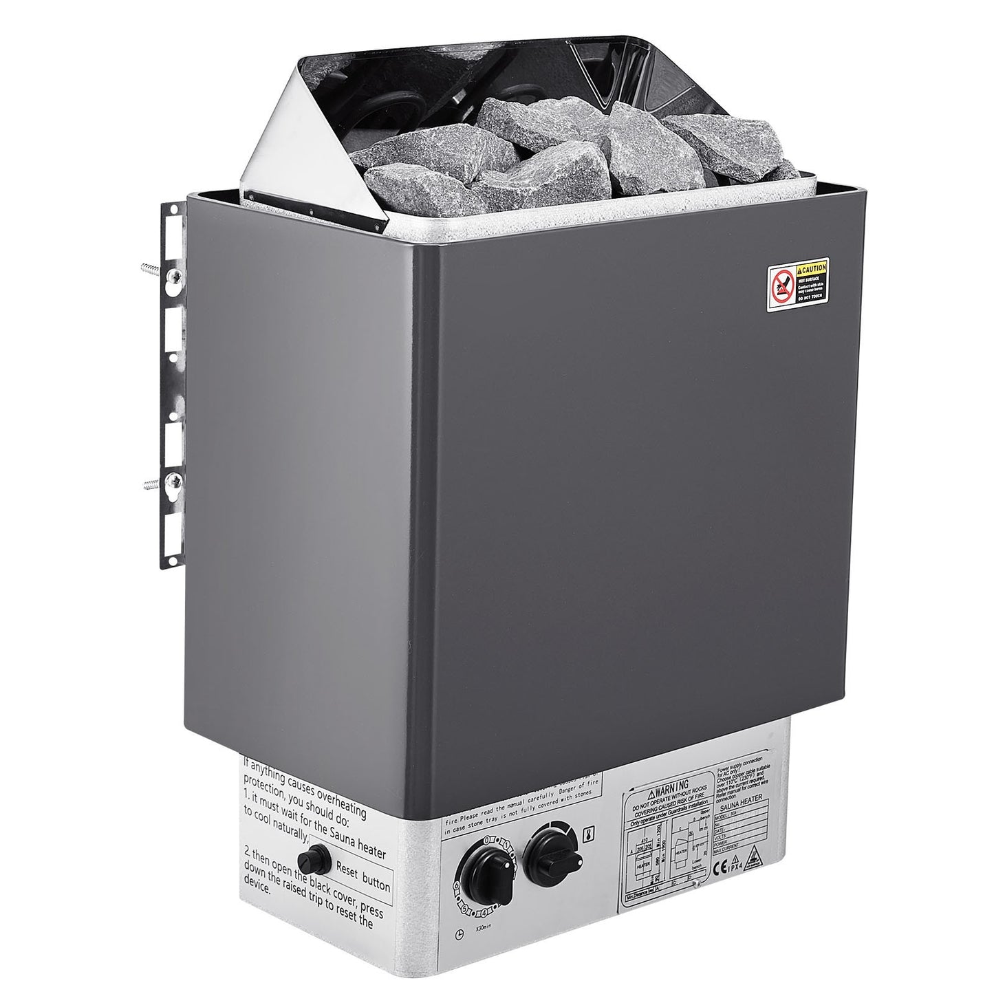 Uimoso Sauna Heater Stove 6KW Wet & Dry Stailess Steel W/ Internal Controller