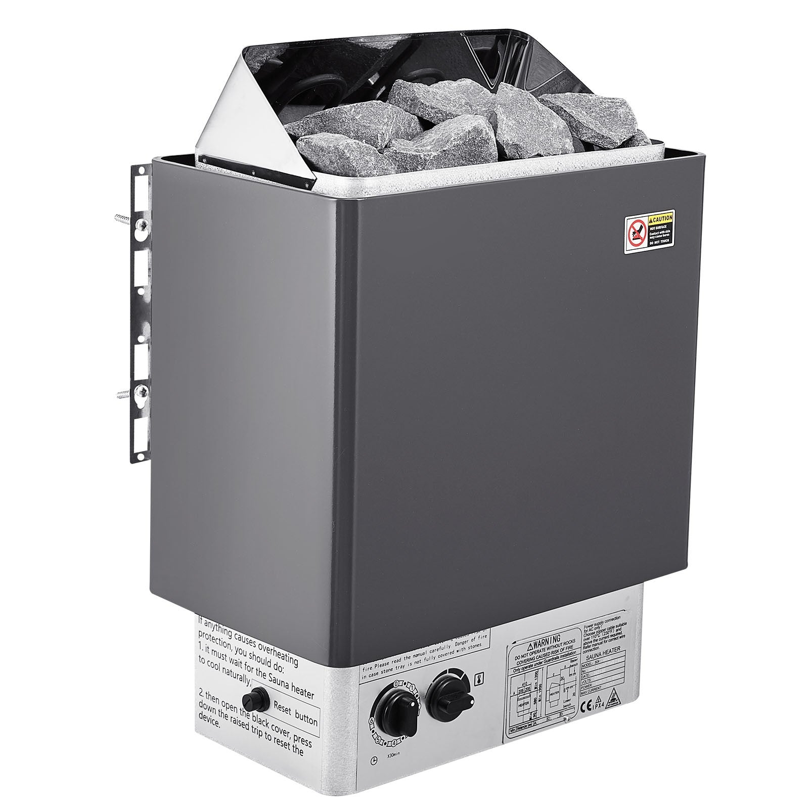 Uimoso Sauna Heater Stove 6KW Wet & Dry Stailess Steel W/ Internal Controller