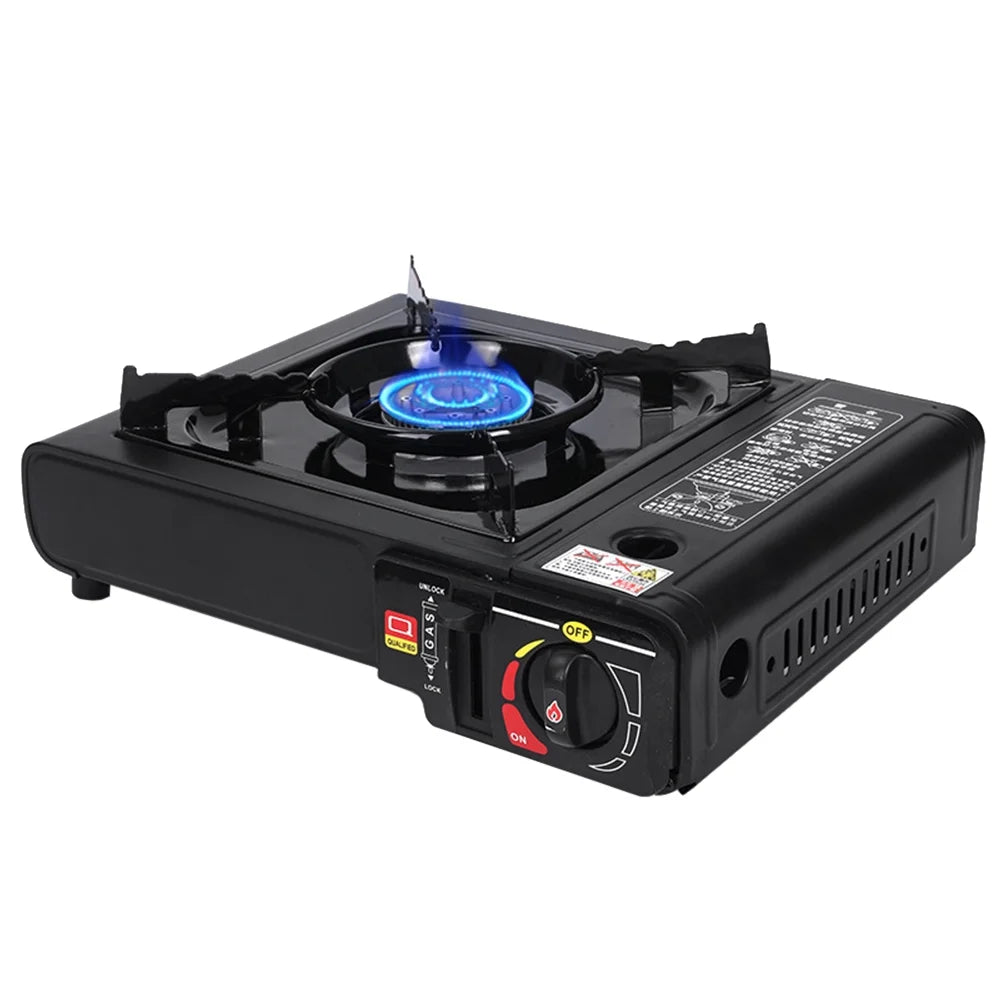 Portable 2900W Cassette Furnace Butane Gas Stove Outdoor Travel Picnic Cooker Camping Hiking Cookware