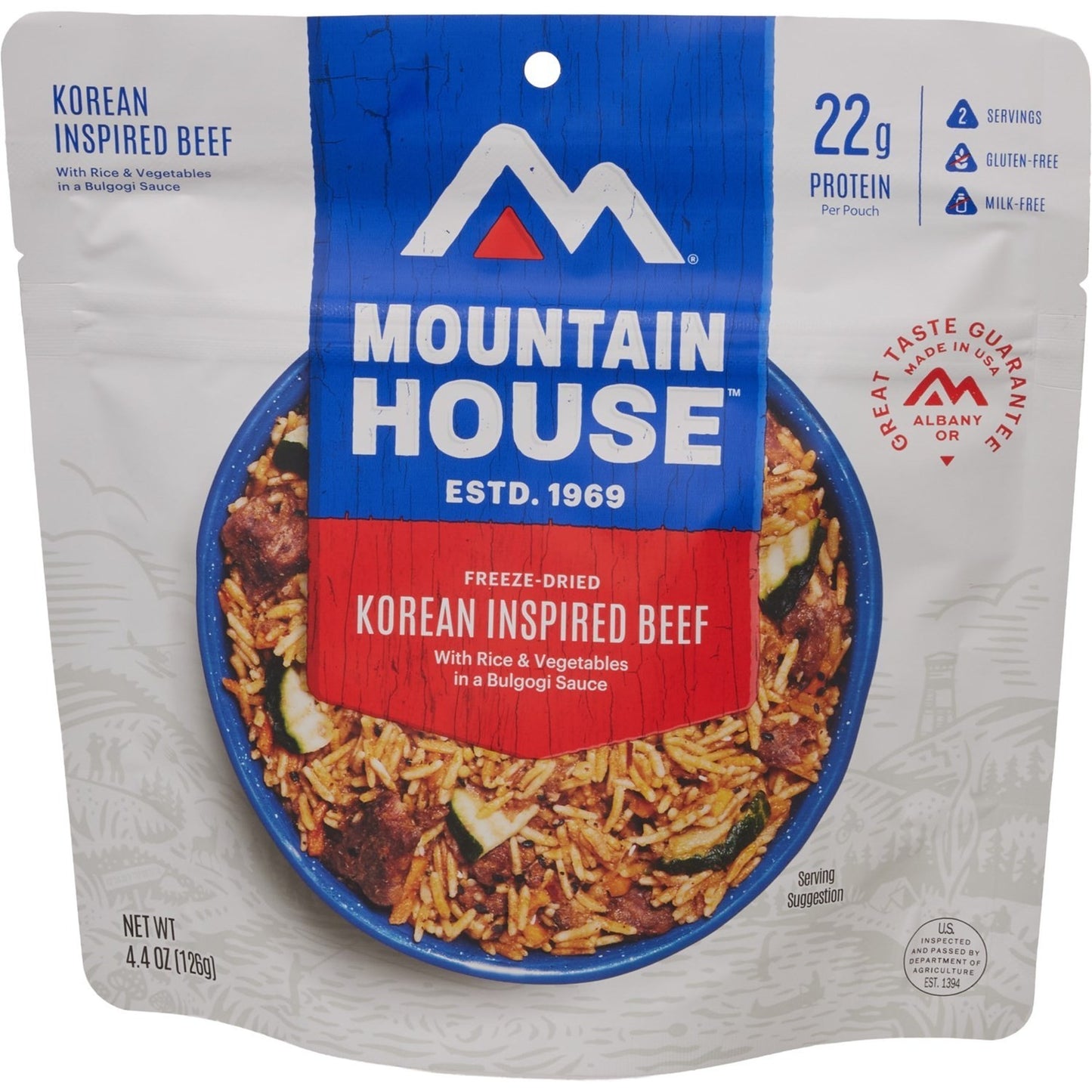 Mountain House Freeze Dried Food Meals Pouches Camp Trail MRE Emergency - NEW!!