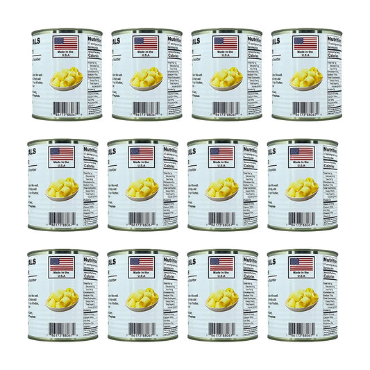 Canned Powdered Butter Emergency Survival Food for Camping and Backpacking #2.5 / 17 Servings/ Can- 12 Cans