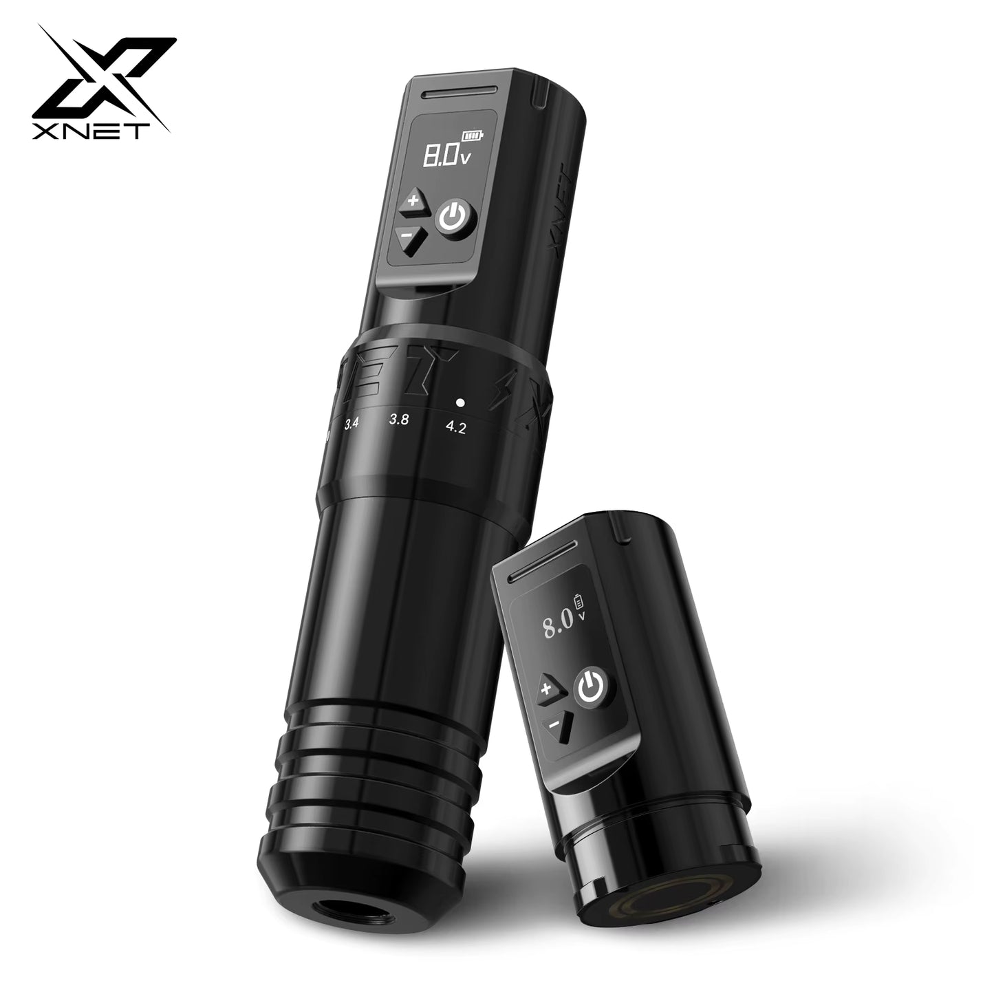 T1 Wireless Tattoo Machine Pen 7 Adjustable Stroke Custom Motor LCD Screen Battery Makeup Microplasty Pen for Tattoo Art