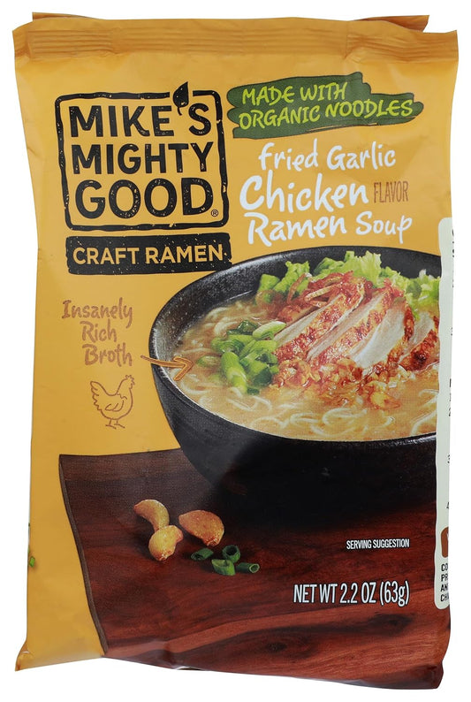 Organic Fried Garlic Chicken Ramen, 2.2 OZ
