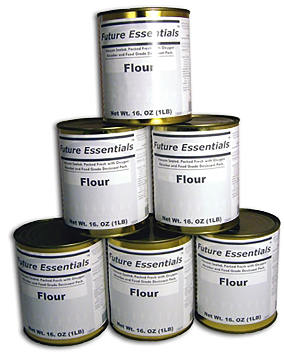 Canned Long Shelf Life All Purpose Emergency Food White Flour-12 Cans