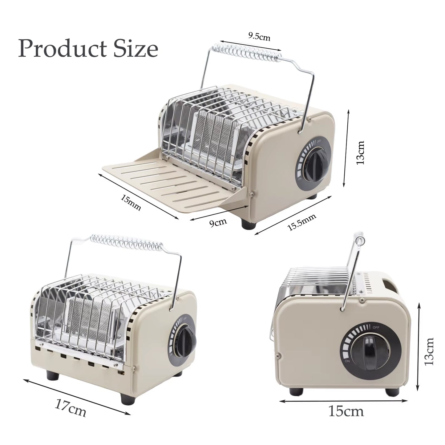 Gas Burner Camping 1200W Heating Stove Multifunction Outdoor Picnic Gas Stove Fire Stove Liquefied Gas Heater Stove