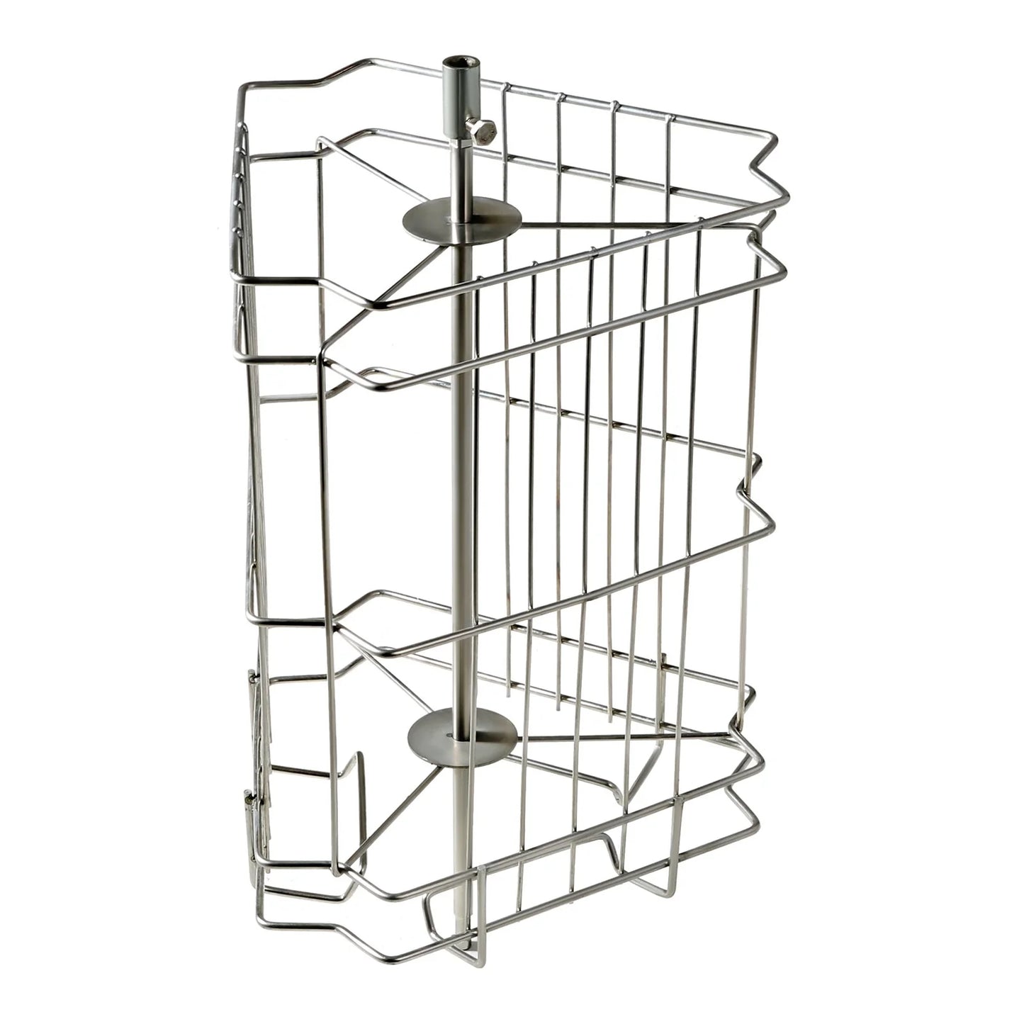 VEVOR Manual Honey Extractor, 3 Frames Honey Spinner Extractor, Stainless Steel Beekeeping Extraction, Honeycomb Drum Spinner with Lid, Apiary Centrifuge Equipment with Height Adjustable Stand